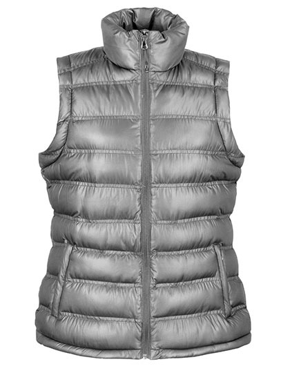 Dames Bodywarmer Result Ice Bird Padded R193F Frost Grey