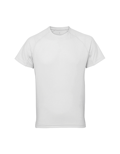 Heren Sportshirt TriDri Panelled Tech Tee TR011 - White