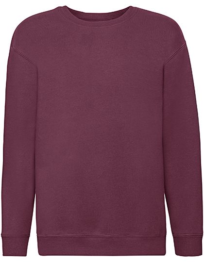 Sweaters Kinder Fruit of the Loom 62-031-0 burgundy