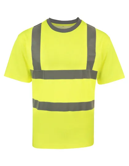 Veiligheid T-shirt Korntex Barcelona KXPCSHIRT in Veiligheid T-shirt Korntex Barcelona KXPCSHIRT Signaal Yellow