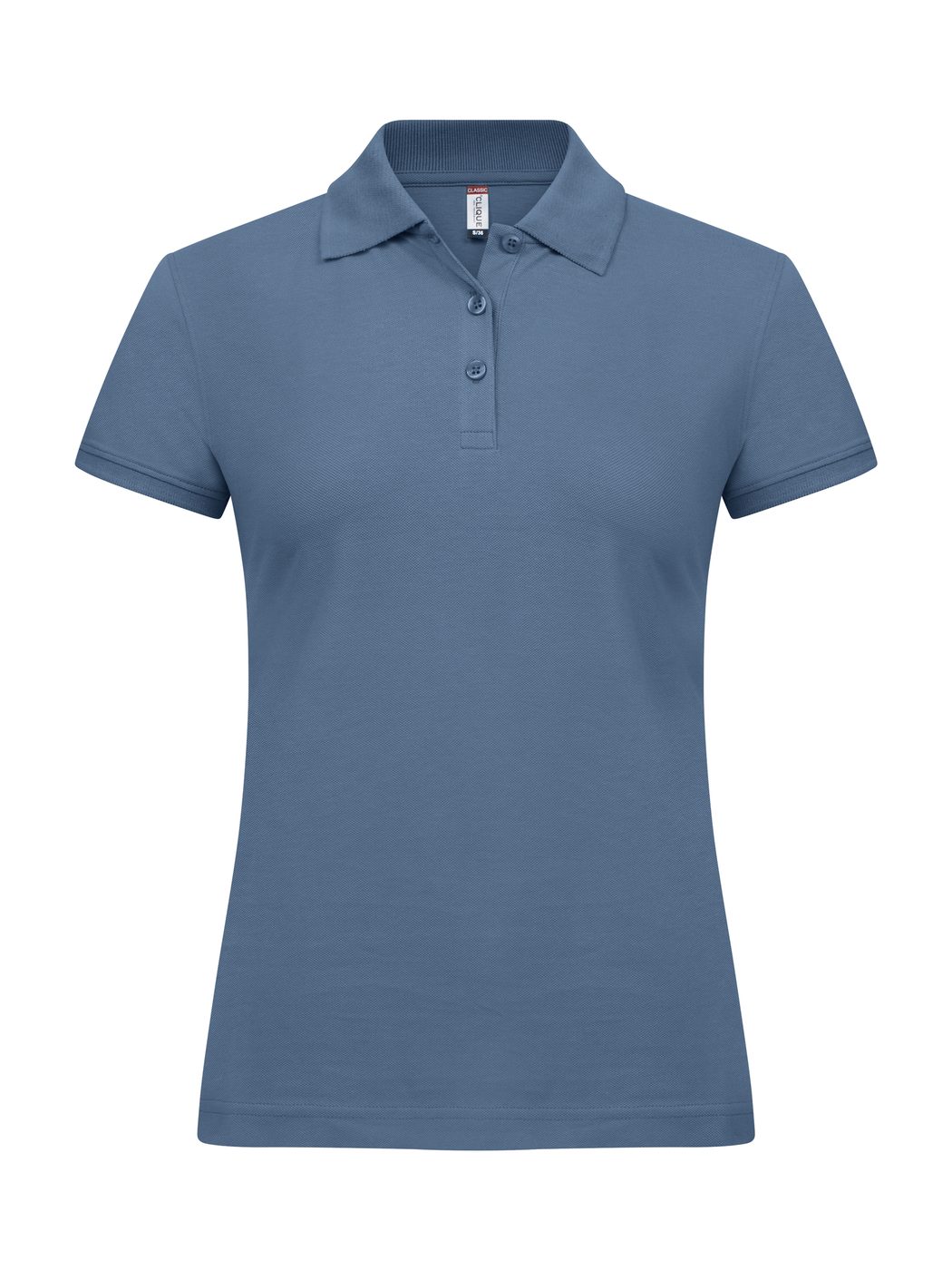 Dames Polo Clique Classic Marion 028246 - Staal Blauw