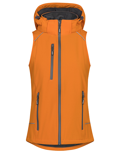 Dames Softshell Bodywarmer Promodoro 7845 Oranje