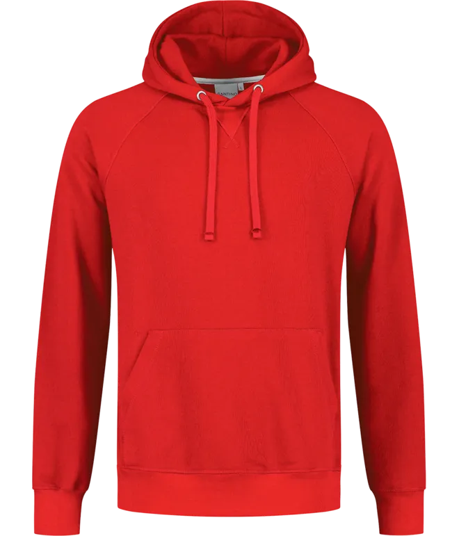 Heren Hooded Sweater Santino Rens in Heren Hooded Sweater Santino Rens Rood