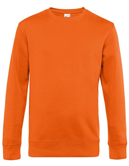 Heren Sweater B&C KING WU01K Pure Orange
