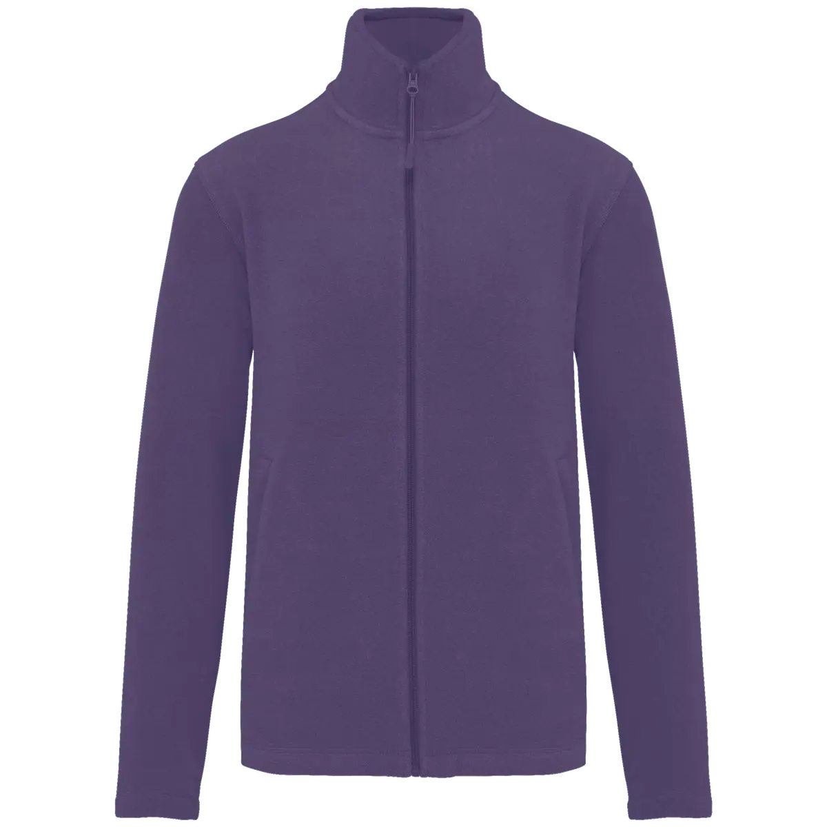 Heren Fleece vest Kariban Falco K911 PURPLE