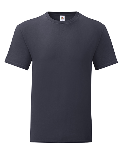 Heren T-shirt Fruit of the loom 61-430-0 - Deep Navy