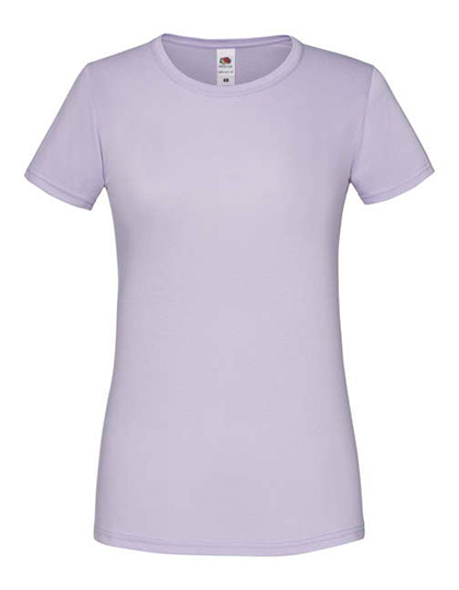 Dames T-shirt Iconic Fruit of the Loom 61-432-0 - Soft Lavender