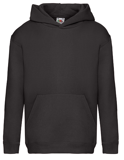 Kinder Hooded sweaters Fruit of the Loom Zwart