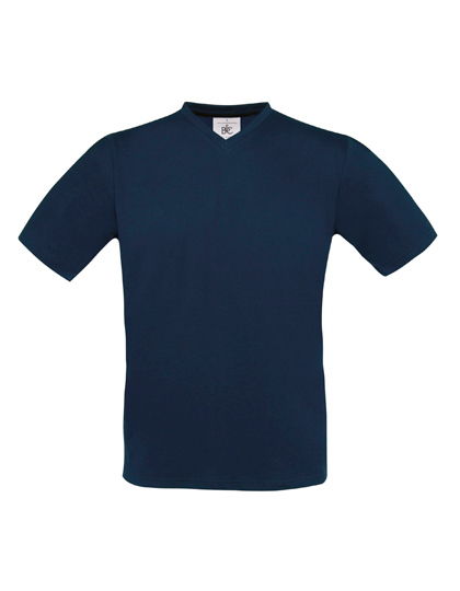 T-shirts V hals B&C exact TU006 - Navy
