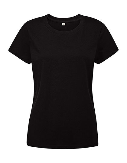 Dames T-shirt Organisch Mantis M02 - Black