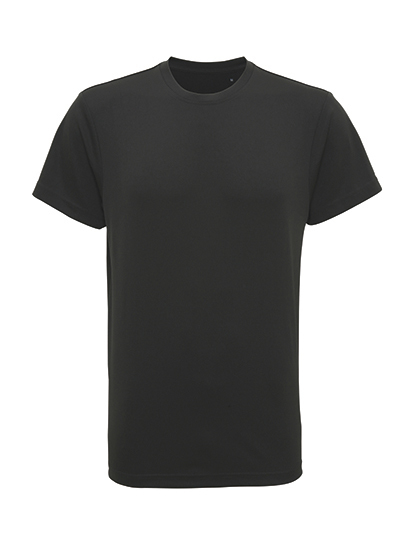 Heren Sportshirt TriDri Hexoflage performance TR010 Charcoal