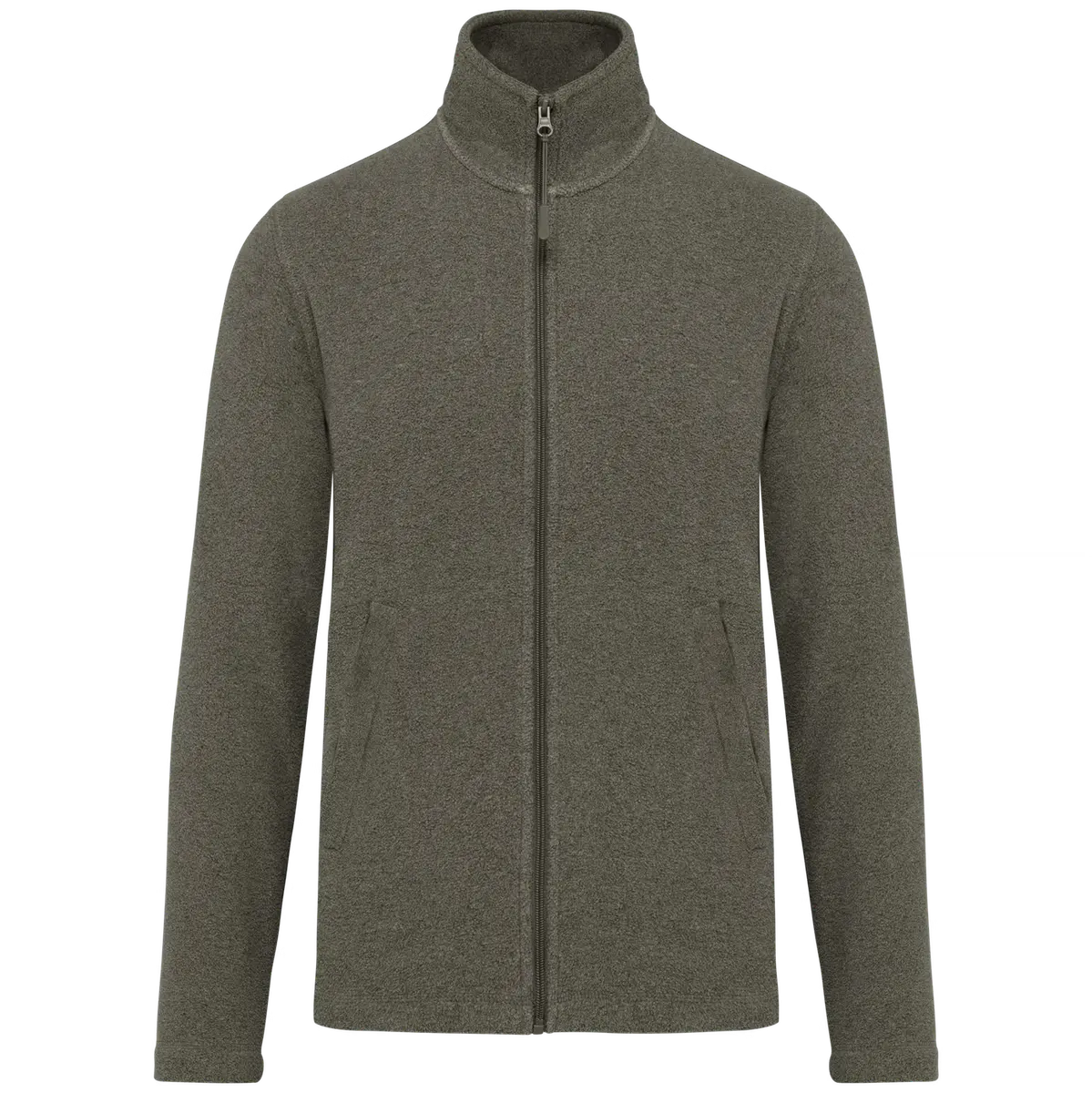 Heren Fleece vest Kariban Falco K911 GREEN MARBLE HEATHER