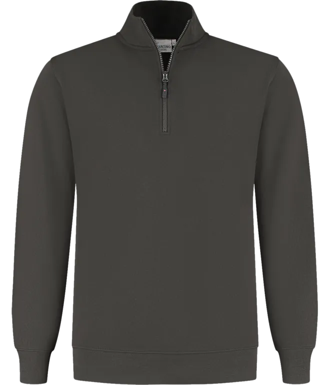 Heren Sweater Santino LUX in Heren Sweater Santino LUX Charcoal