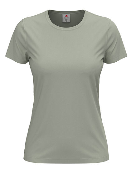 Dames T-shirt Classic-T Fitted Stedman ST2600 - Soft Grey