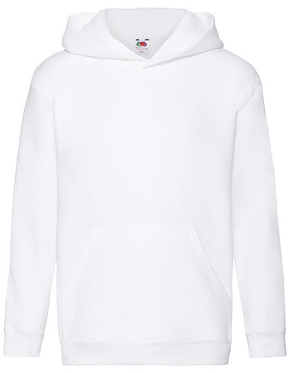 Kinder Hooded sweaters Fruit of the Loom Wit