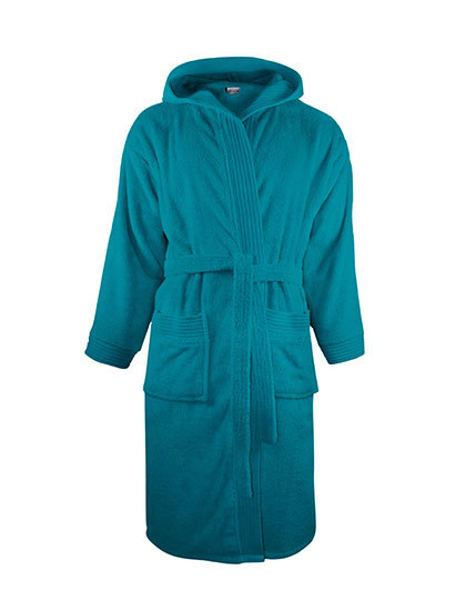 Badjas Hoodie The One Towelling T1-BH Turquoise