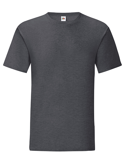 Heren T-shirt Fruit of the loom 61-430-0 - Dark Heather Grey
