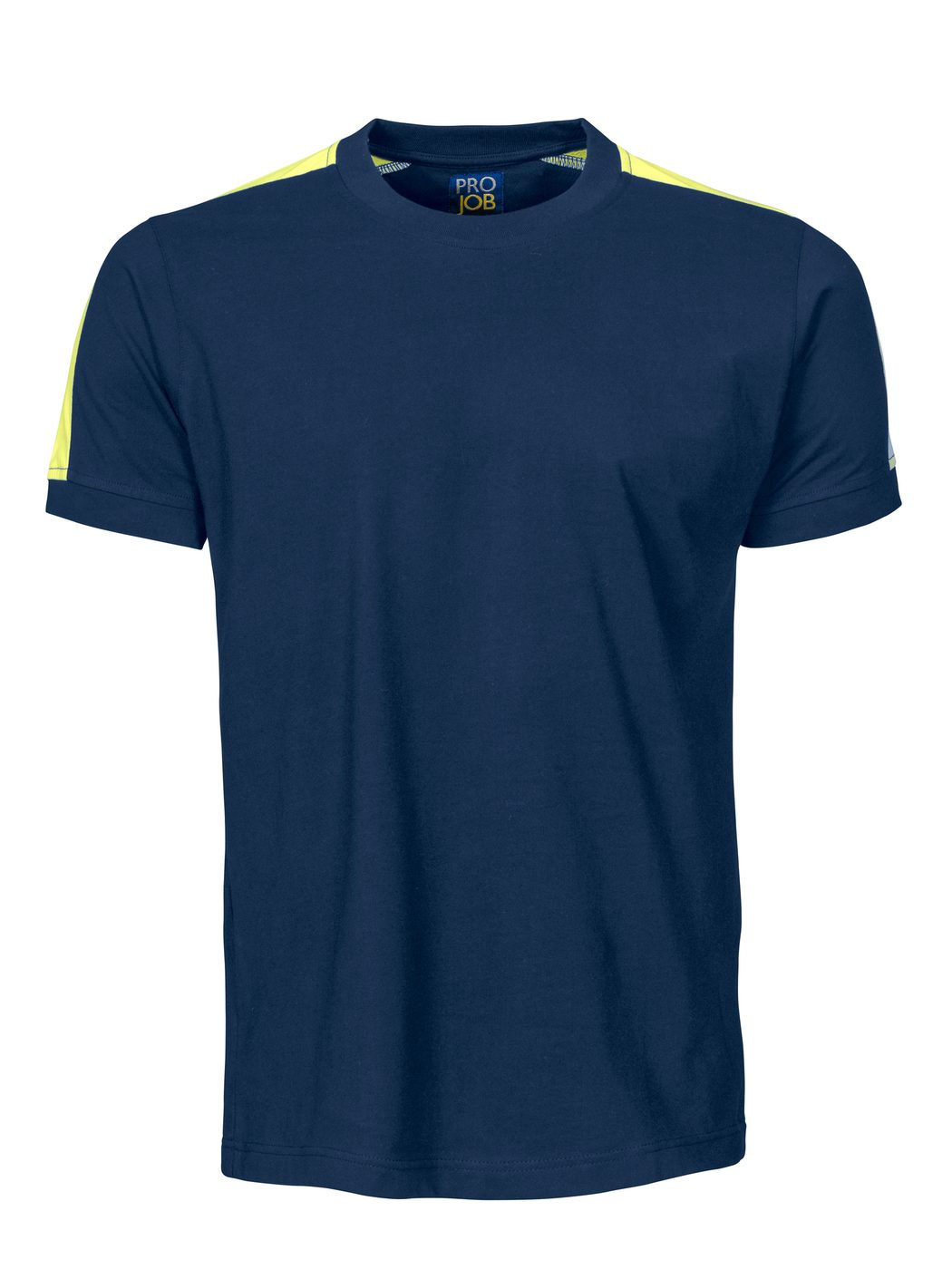 Projob T-shirt 642019 Marine-Geel