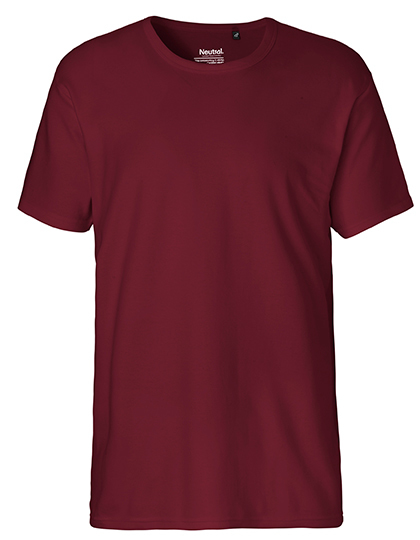 Heren T-shirt Neutral Interlock O61030 - Bordeaux