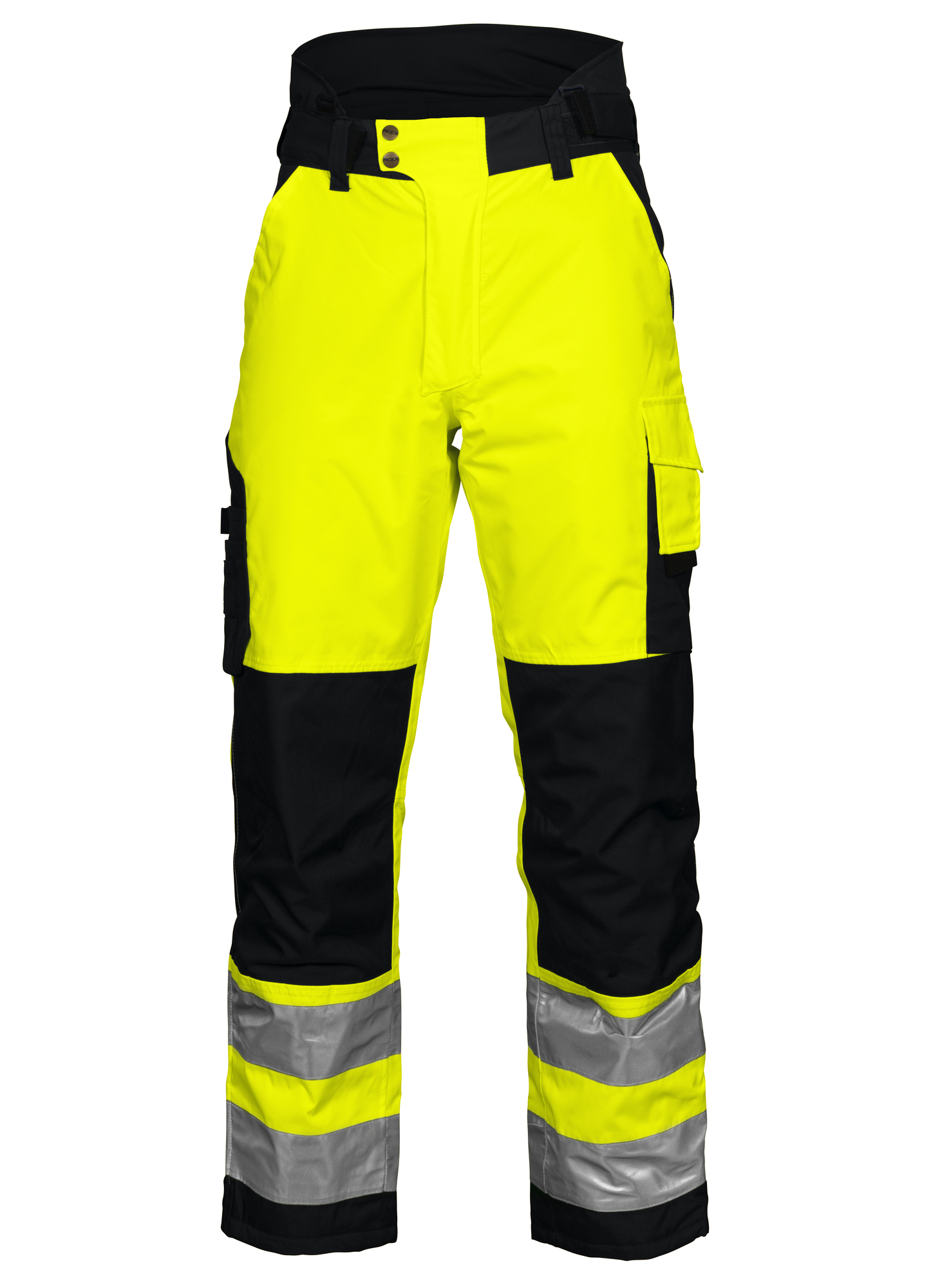 Projob werkbroek gevoerd 646514 Geel-Zwart