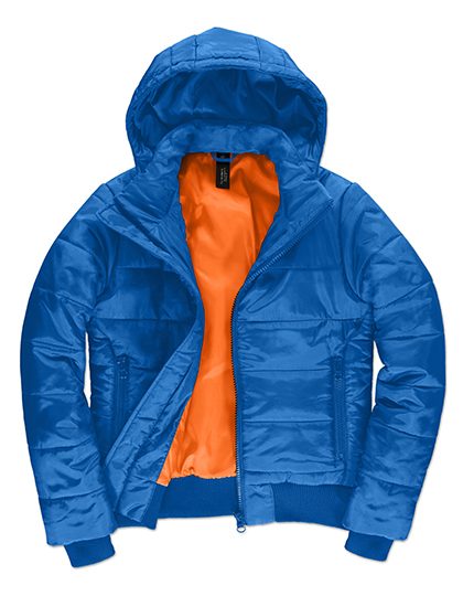 Dames Jas B&C Superhood Women JW941 Royal Blue-Neon Orange
