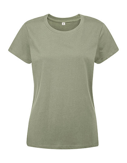Dames T-shirt Organisch Mantis M02 - Soft Olive