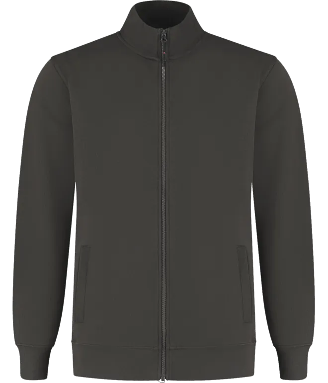 Heren Sweatjack Santino LUIS in Heren Sweatjack Santino LUIS Charcoal