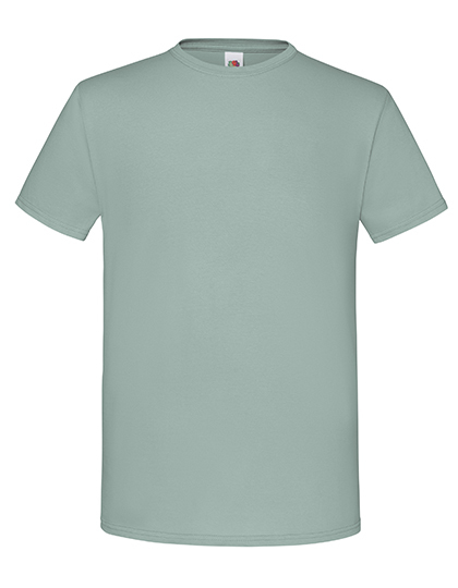 Heren T-shirt Fruit of the loom 61-430-0 - Sage