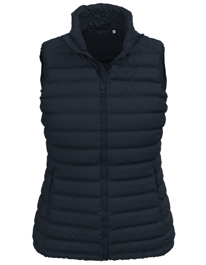 Dames Bodywarmer Stedman Lux Padded Vest ST5530 Midnight Blue