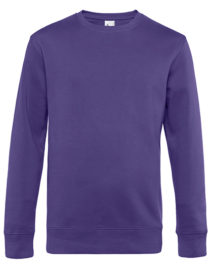 Heren Sweater B&C KING WU01K Radiant Purple