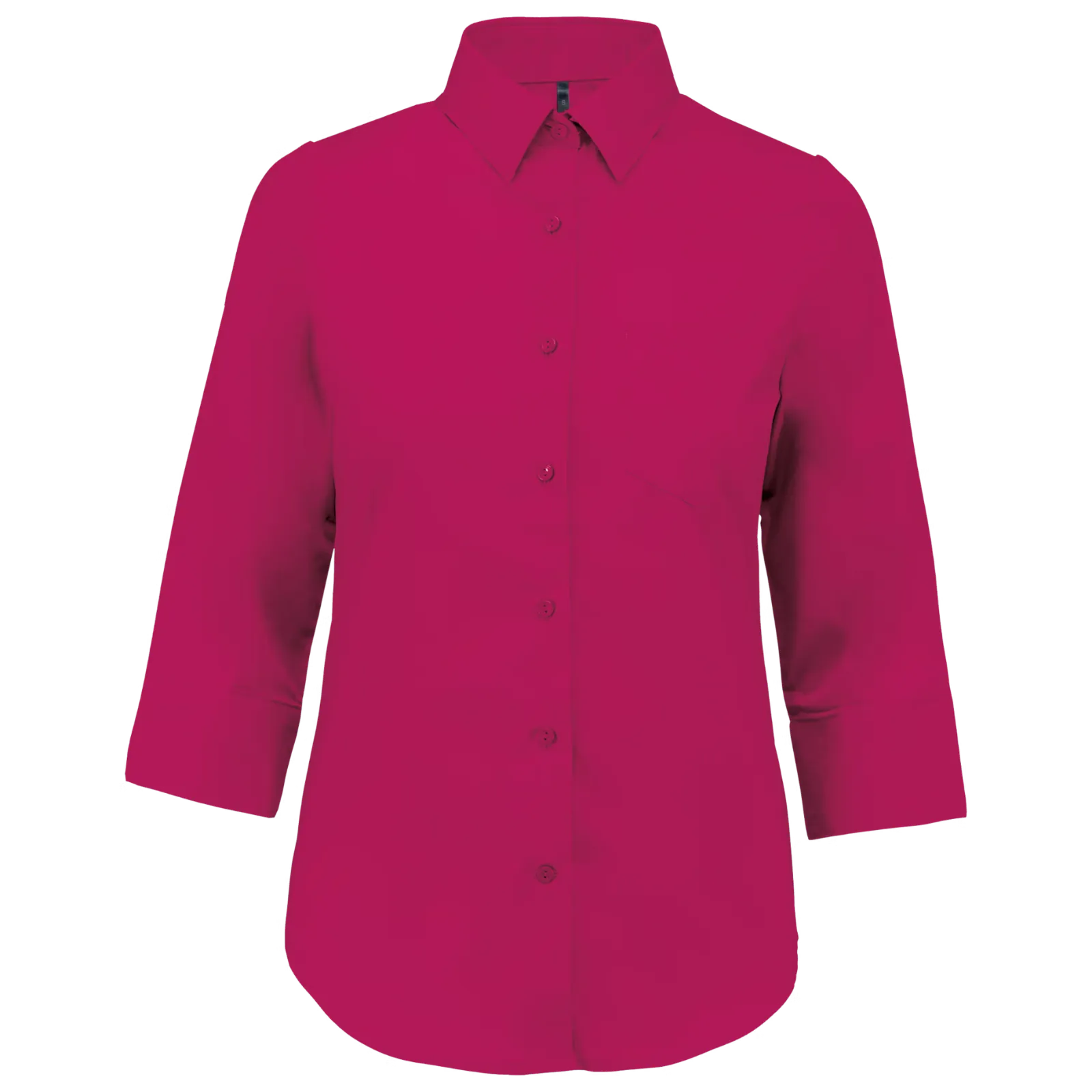 Dames Blouse 3/4 mouw Kariban K558 in Dames Blouse 3-4 mouw Kariban K558 FUCHSIA