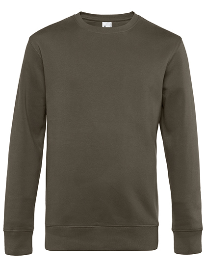 Heren Sweater B&C KING WU01K Khaki