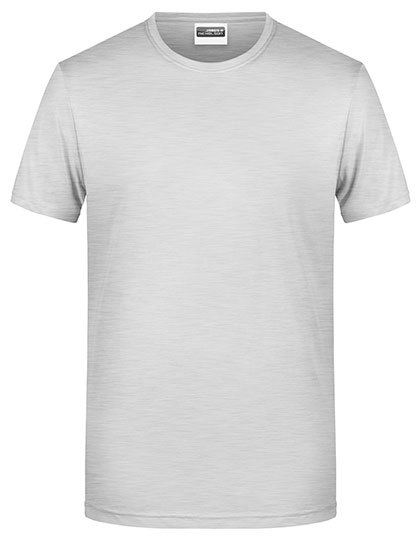 Heren T-shirt Daiber Basic-T 8008 - Ash