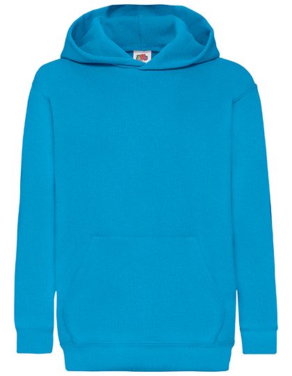 Kinder Hooded sweaters Fruit of the Loom 62-034-0 azure