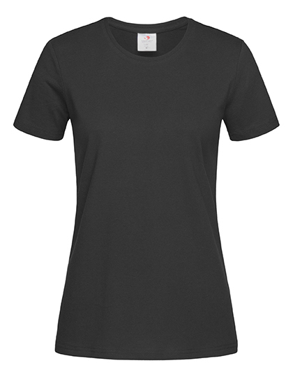 Dames T-shirt Comfort-T Stedman ST2160 - Black Opal
