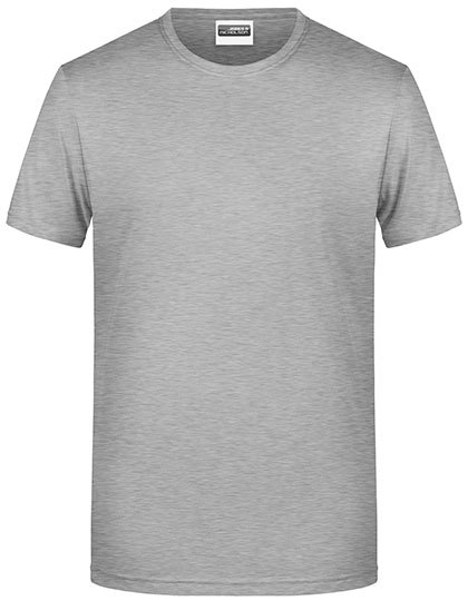 Heren T-shirt Daiber Basic-T 8008 - Grey Heather