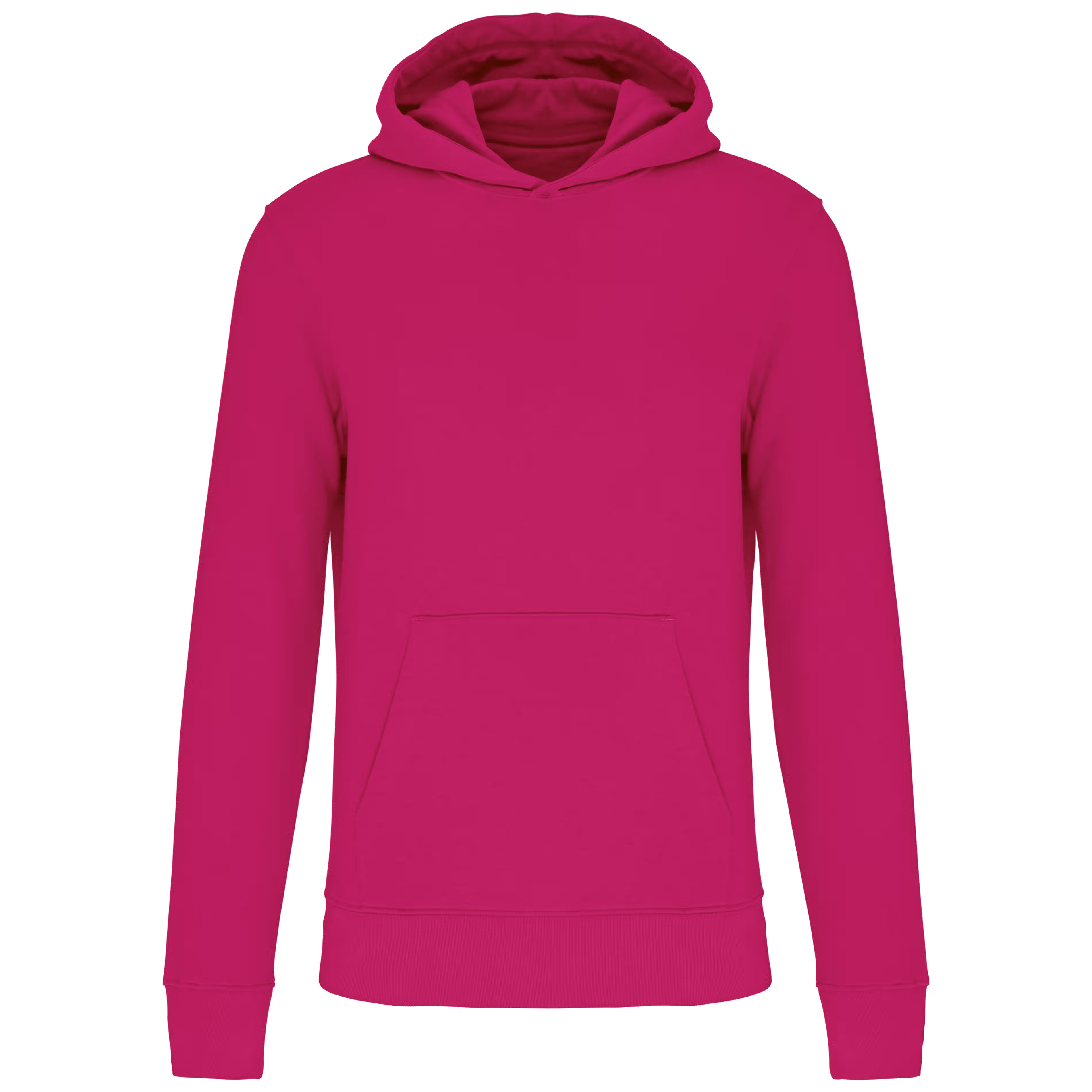 Ecologische Kinder Hoodie kariban K4029 - fuchsia