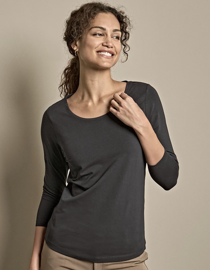 Dames T-shirt Strech 3-4 Mouw Tee Jays 460