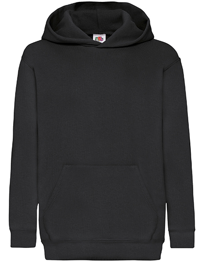 Kinder Hooded sweaters Fruit of the Loom 62-034-0 zwart