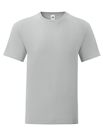 Heren T-shirt Fruit of the loom 61-430-0 - Zinc