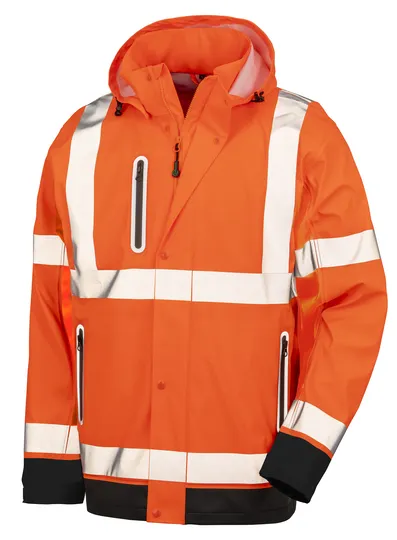 Veiligheid Jas Result Recycled R507X in Veiligheid Jas Result Recycled R507X Fluo Oranje-Zwart