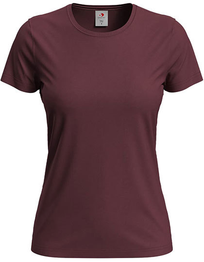 Dames T-shirt Classic-T Fitted Stedman ST2600 - Bordeaux