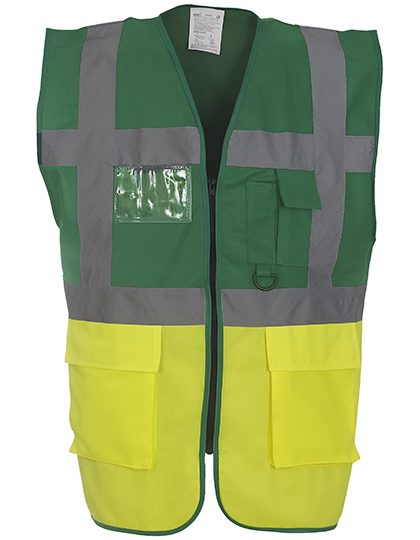 Veiligheidshesjes Yoko HVW801 Paramedic Green-Hi-Vis Geel