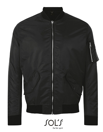Heren Jas Sol's Rebel 01616 Zwart