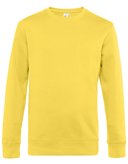 Heren Sweater B&C KING WU01K Yellow Fizz