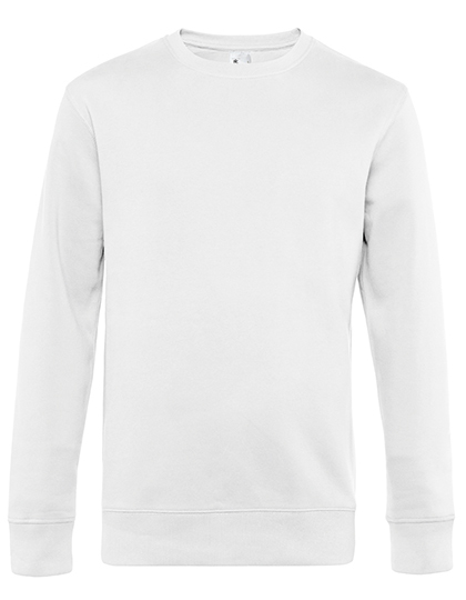 Heren Sweater B&C KING WU01K White