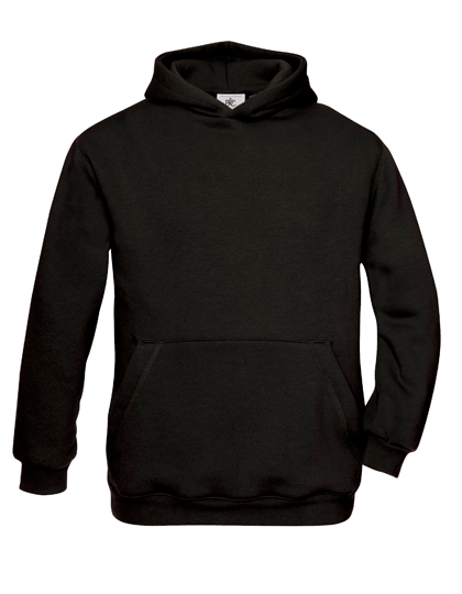 Hooded Kids Sweat B&C zwart