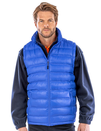 Heren Bodywarmer Result Ice Bird Padded R193M