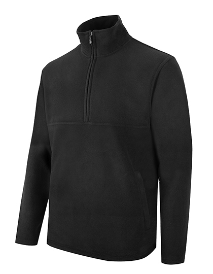 Heren Fleece Sweater Starworld SW770 Zwart