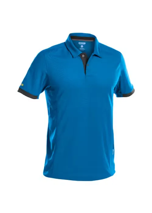 DASSY Polo Traxion 710026 in DASSY Polo Traxion 710026 AZUUR BLAUW-ANTRACIET GRIJS